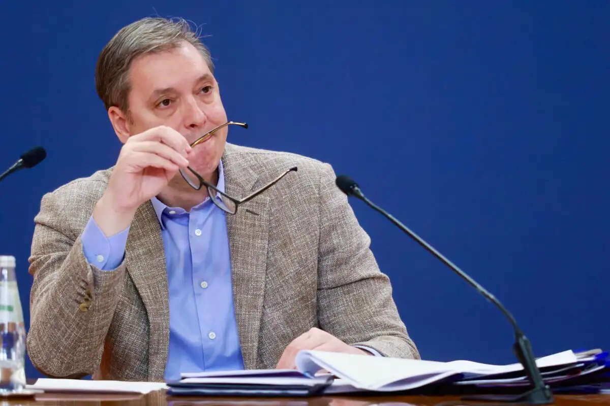 erbian President Aleksandar Vucic - TA NEA